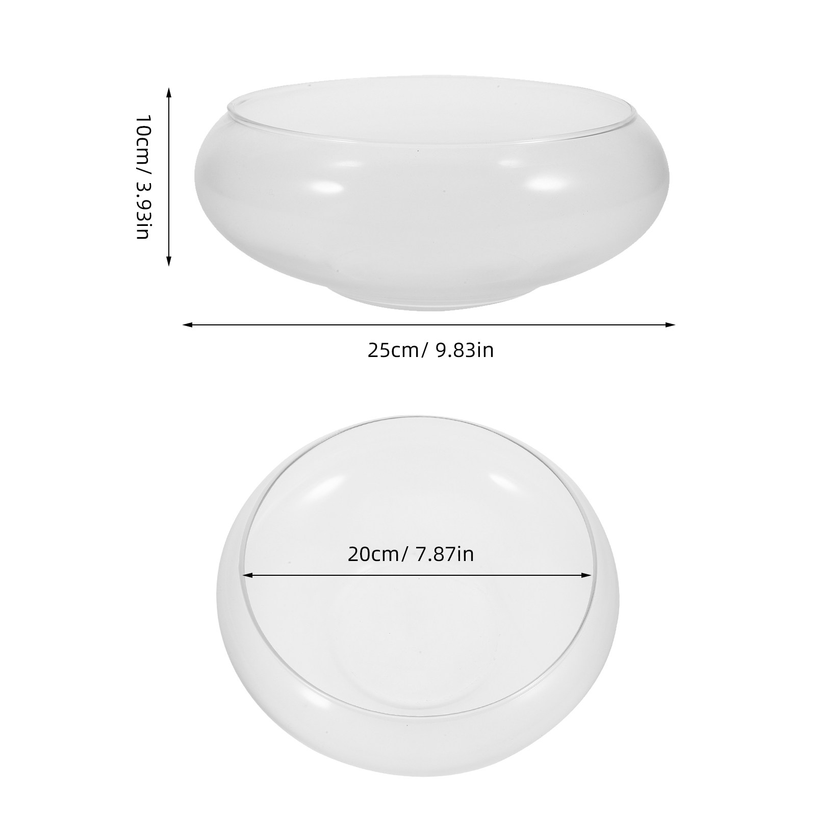 Glass Fish Bowl Small Fish Tan - Plant Aquarium Pot 评论和价格