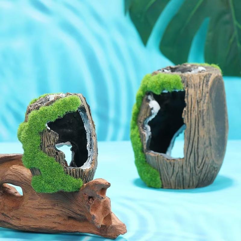 And Hiding Cave Aquarium Lands - Aquarium Driftwood 评论和价格