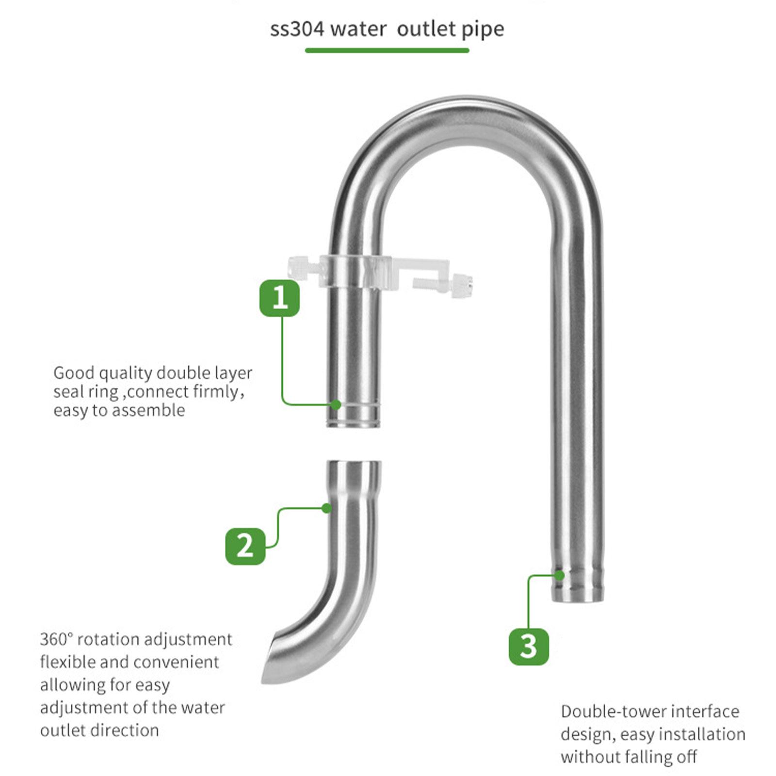 Stainless Steel Aquarium Lily  - Aquarium Planted Tank Filter 评论和价格