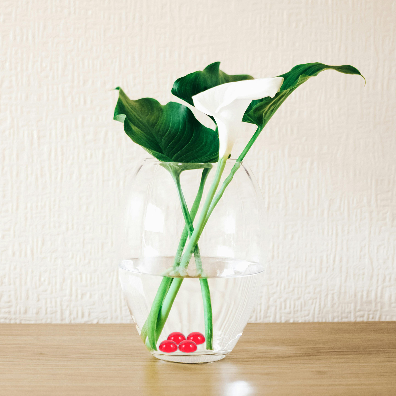 50Pcs Red Glass Pebbles Vase F - Planted Tank 评论和价格