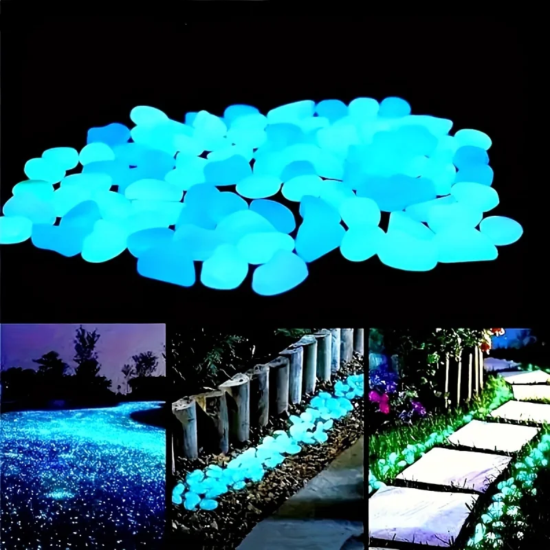 100/500pcs Glow In The Dark Pe - Plant Aquarium Pot 评论和价格
