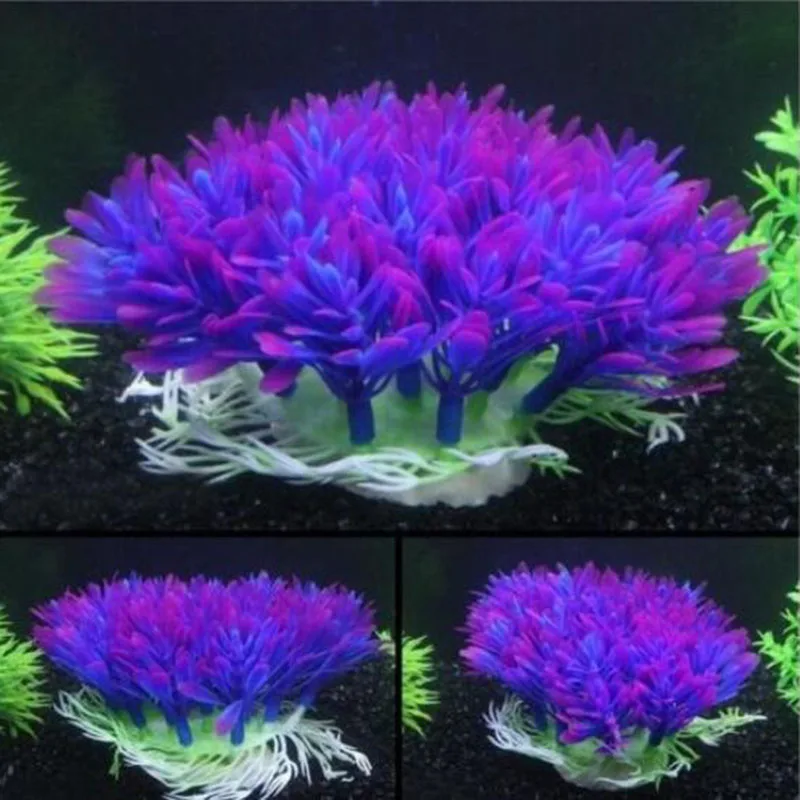 Artificial Wide Short Fish Tan - Aquarium Plants Live 评论和价格