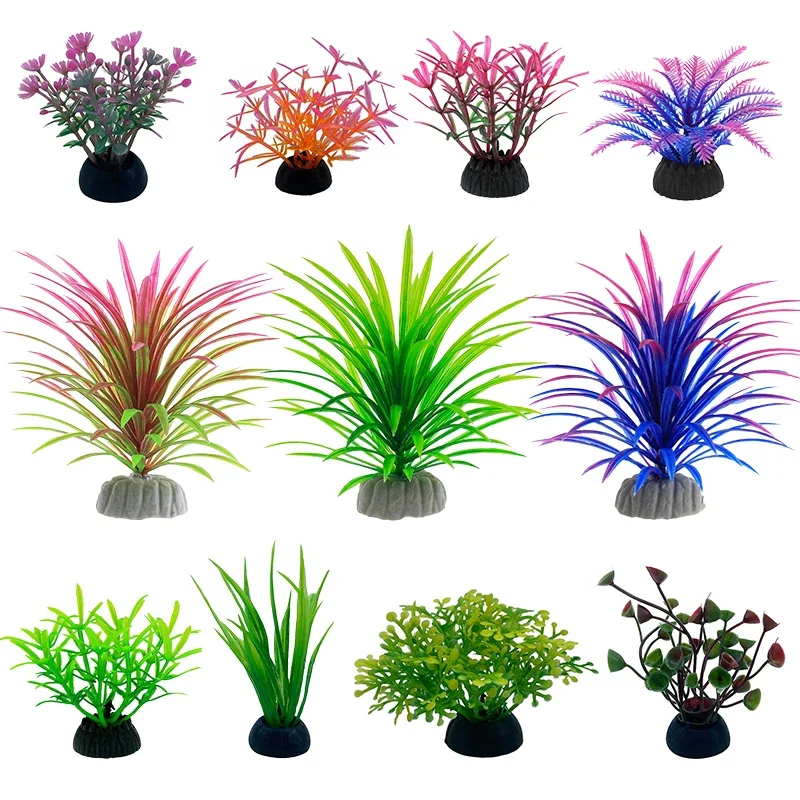 PVC Aquarium Decorative Simula - Aquarium Plants Live 评论和价格