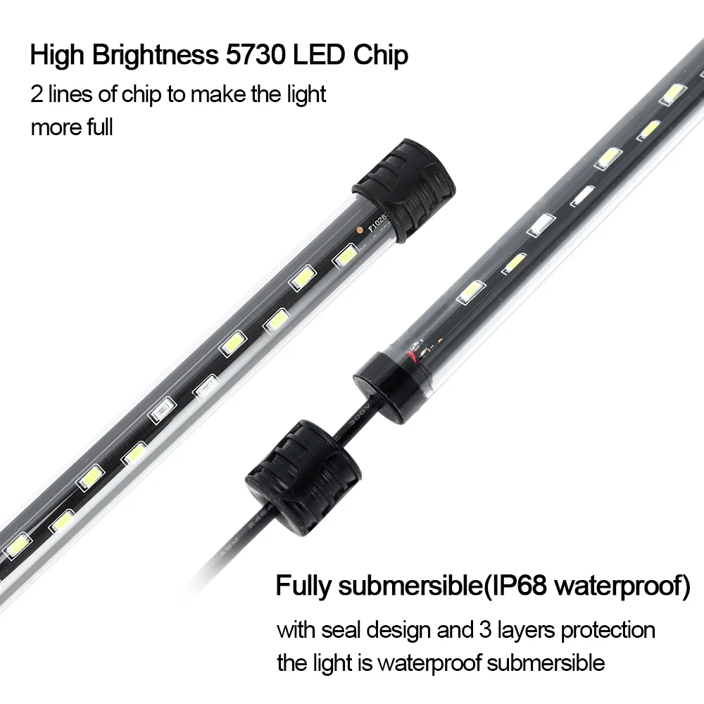 58CM  Aquarium Light LED Plant - Aquarium Plant Substrate 评论和价格