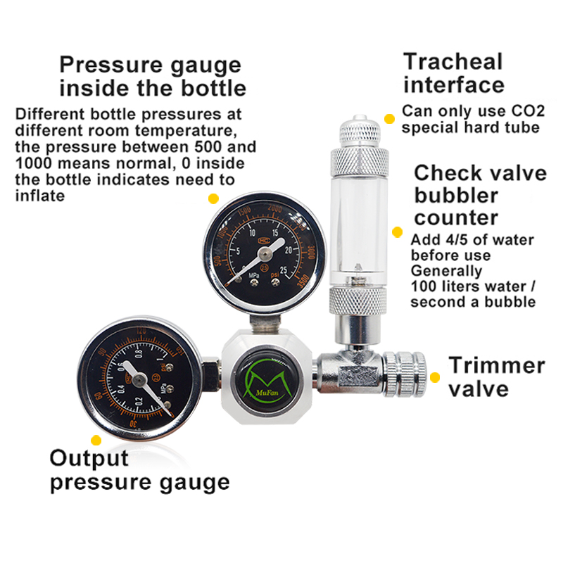 Aquarium CO2 Regulator Magneti - Aquarium Liquid Carbon 评论和价格