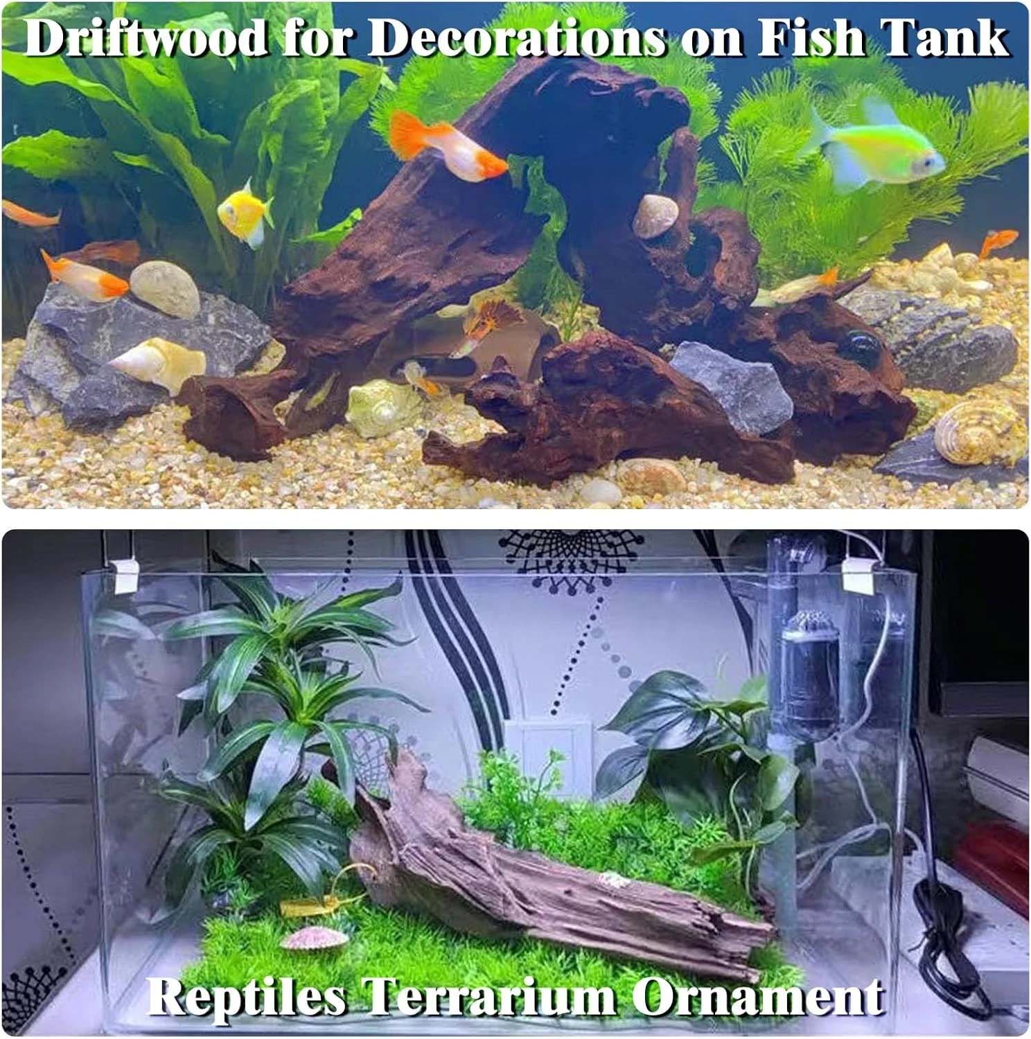 15-20CM 1Pc Natural Driftwood  - Aquarium Plants Live 评论和价格
