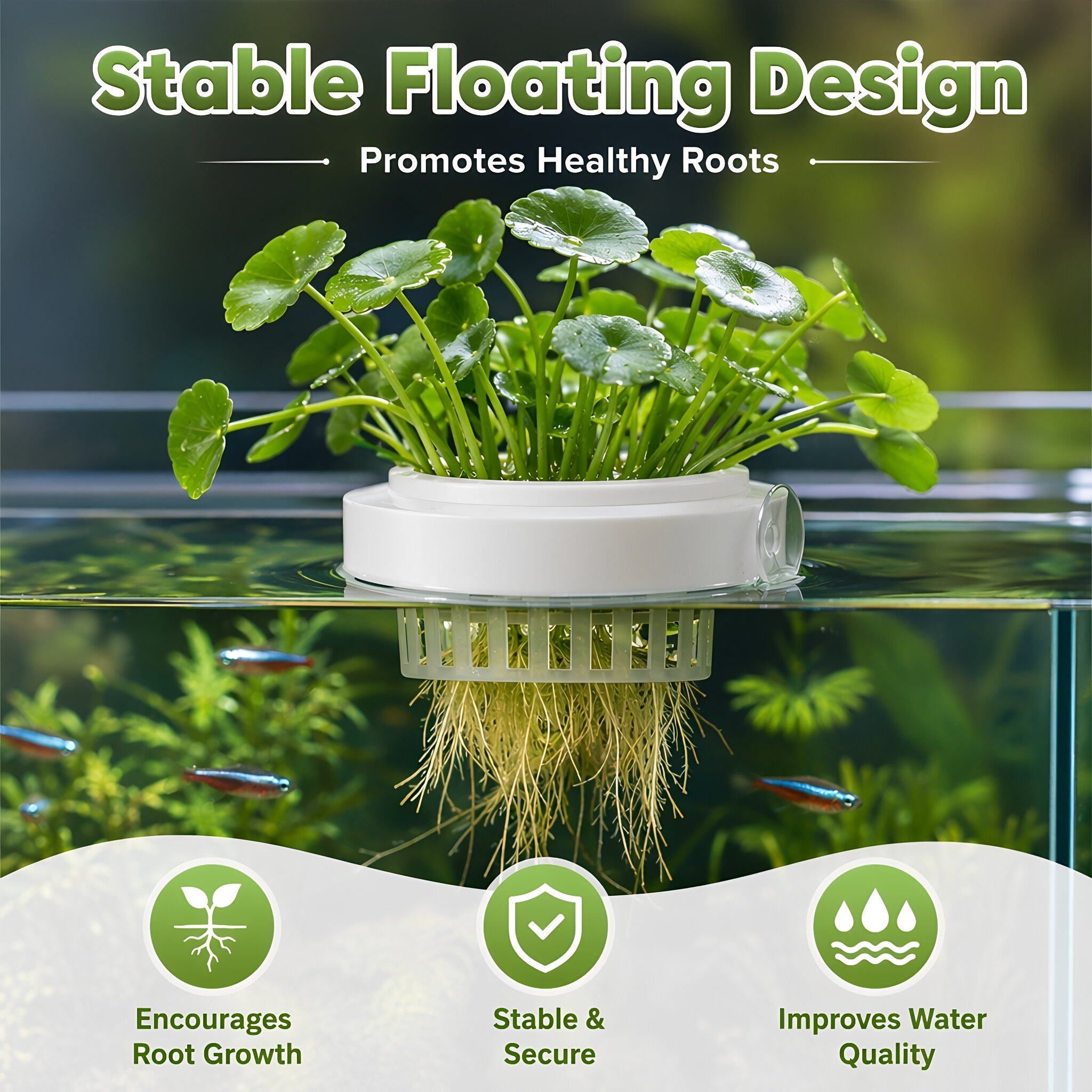 4pcs Floating Aquarium Plant B - Planted Tank 评论和价格