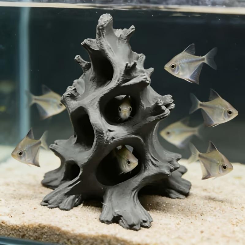 Hidden Multi-Hole Natural Drif - Aquarium Driftwood 评论和价格