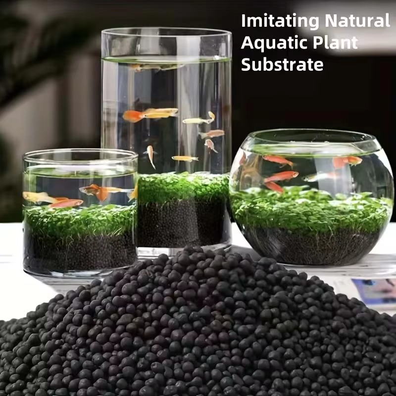 Black Aquarium Substrate Soil  - Aquarium Planted Tank Filter 评论和价格