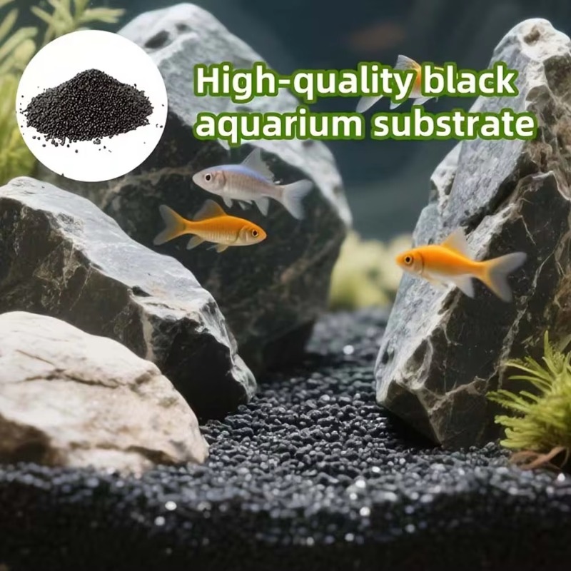 Black Aquarium Substrate Soil  - Aquarium Planted Tank Filter 评论和价格