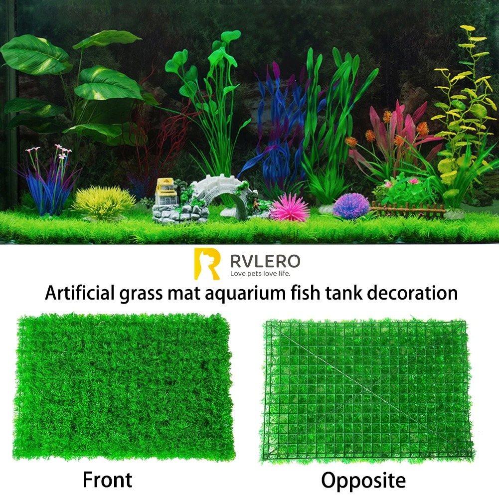 Artificial Grass Lawn Aquarium - Aquarium Plants Live 评论和价格